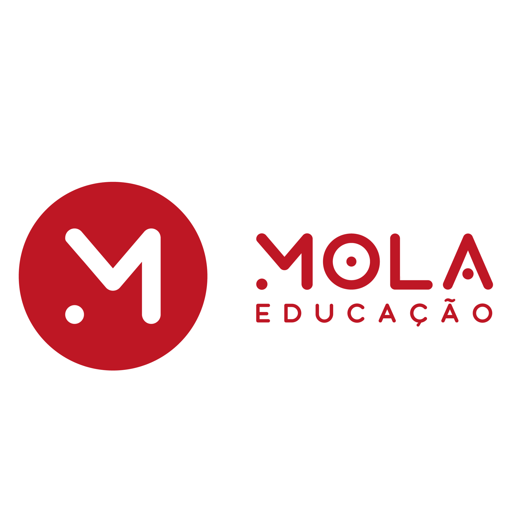 Logo Grupo Mola horizontal vermelha